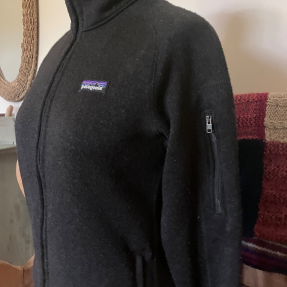 Patagonia Women’s Black Full-Zip Fleece Jacket – Size Small - Picture 8 of 9